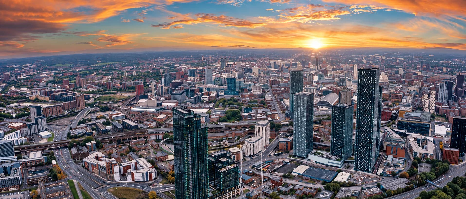 Manchester skyline
